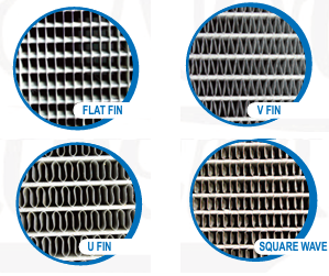 radiator core patterns